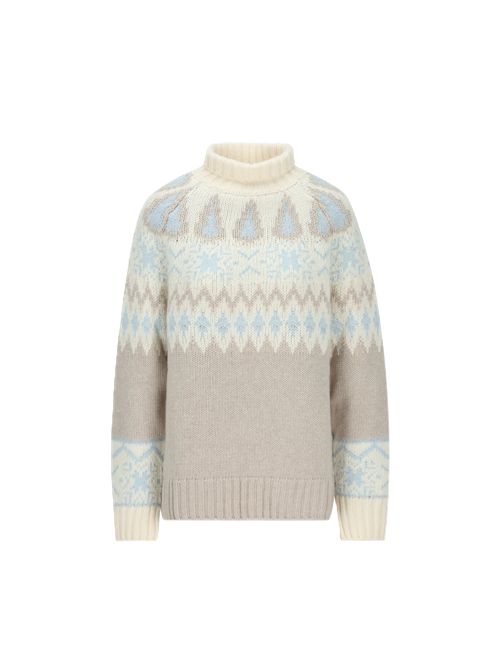 Maglia In Mohair HERNO | ML000081D703831010 BIANCO LATTE